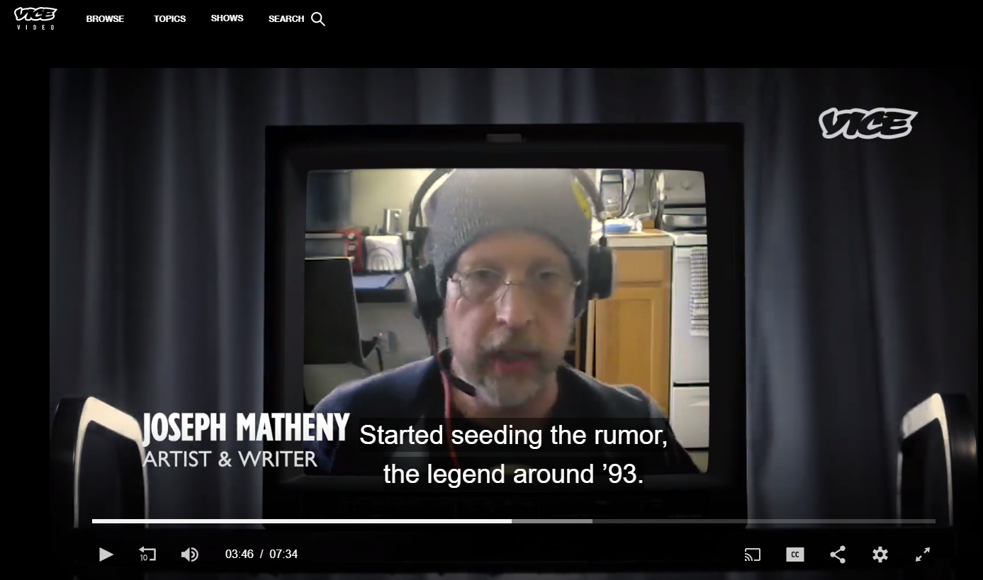 Joseph Matheny Appears on How Conspiracy Theories Become Violent | Truth Hurts | VICE