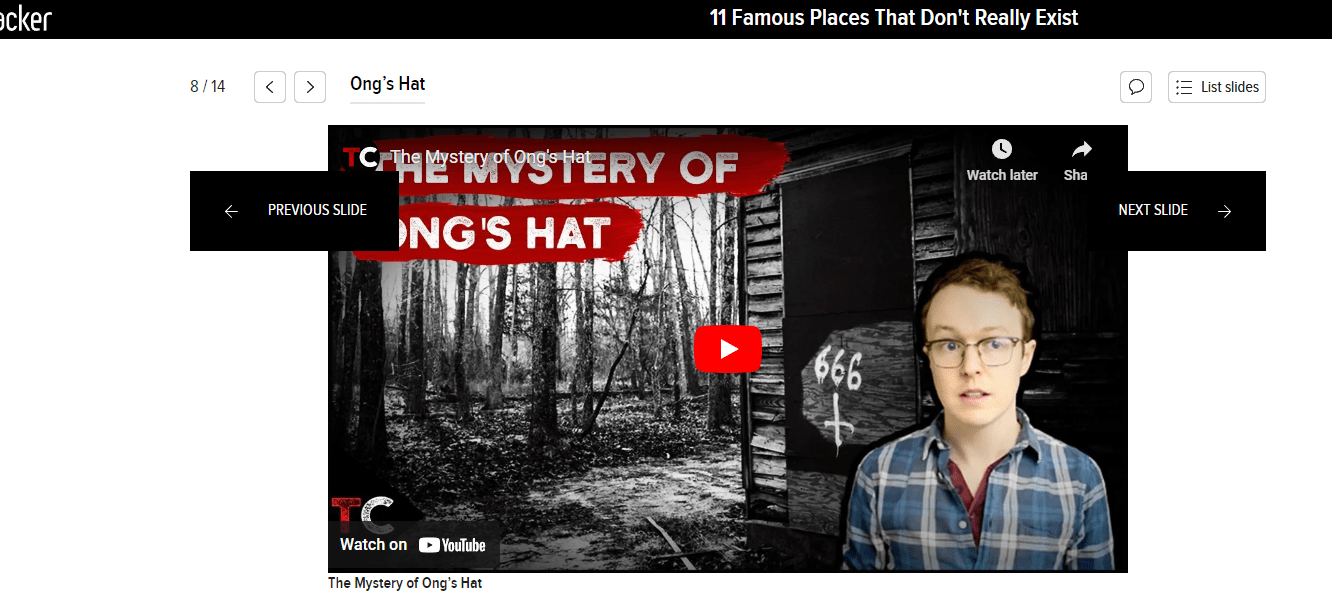 The Mystery of Ong’s Hat