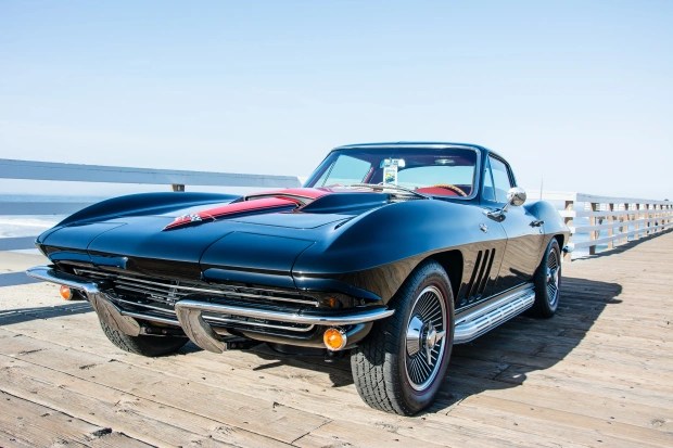 He even included photos that were grainy and hard to make out of a vehicle he claimed to be his actual time machine, which was a 1967 Chevy CorvetteCredit: Getty