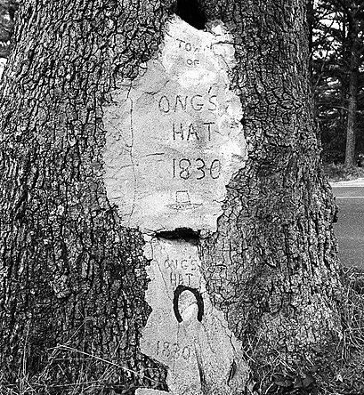 Ong’s Hat is New Jersey’s most infamous ghost town. Credit: Rtsanderson, CC BY-SA 3.0, via Wikimedia Commons